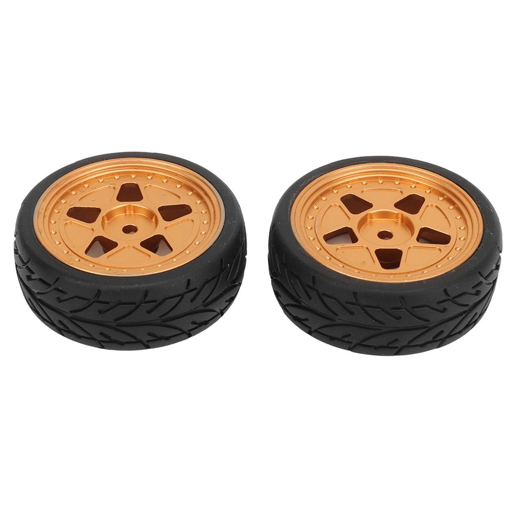 2Pcs RC Car Tires Wheel Rims Replacement for ZD Racing 116 S16 EX16 RC Car Upgarde Parts