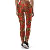 European and American women's clothing Christmas women's print sports fitness yoga sports leggings
