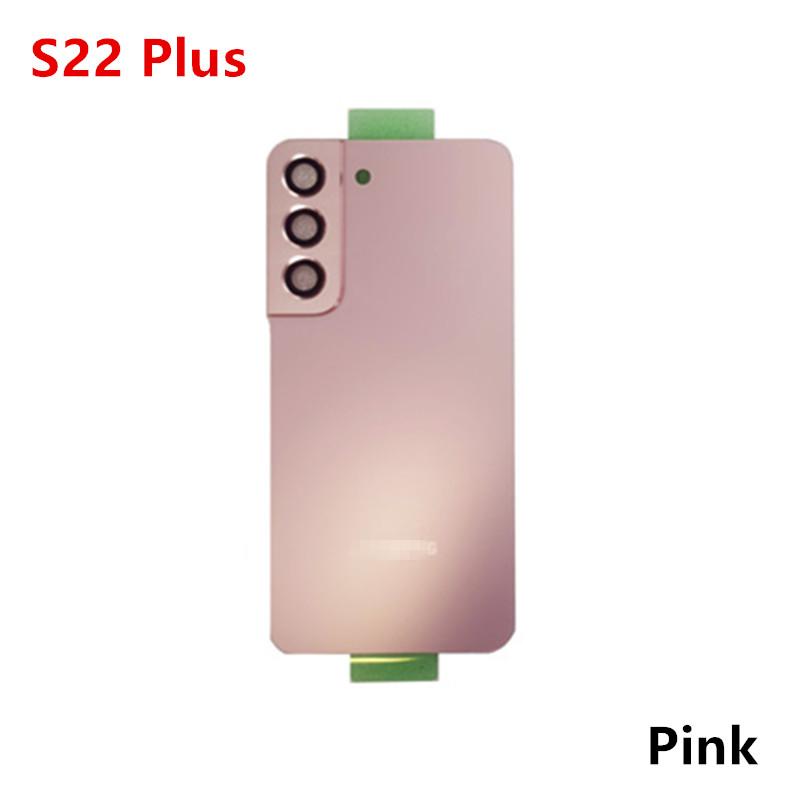 S908 Housing For Samsung Galaxy S22 Ultra Plus S901 S906 5G Battery Cover Glass Repair Back Door Rear + Logo Camera Lens