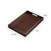 Rustic Serving Trays with Double Handle Appetizer Organizer for Countertop Dining Table Cabinet Home