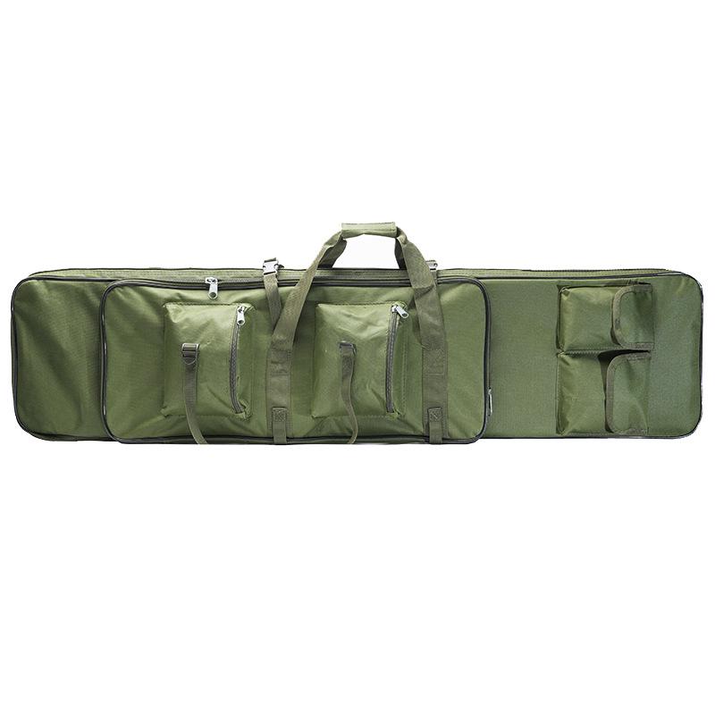1.2m Tactical Gun Bag & 85CM Dual-Shoulder Fishing Backpack for Outdoor & CS Field, Mother-and-Child Style.