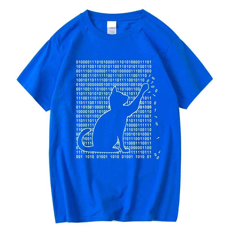 

Men s High Quality T-shirt 100% Cotton Funny Cool Cat Design Print Summer Loose Short Sleeve for Men T-Shirt Male Tops Tees 4XL