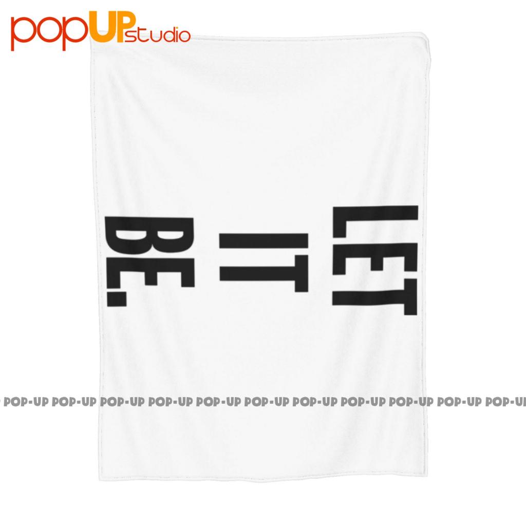 Let It Be Tumblr Top Music Ultra-Soft Blanket Quilt Winter Sofa Cover Bed Covers