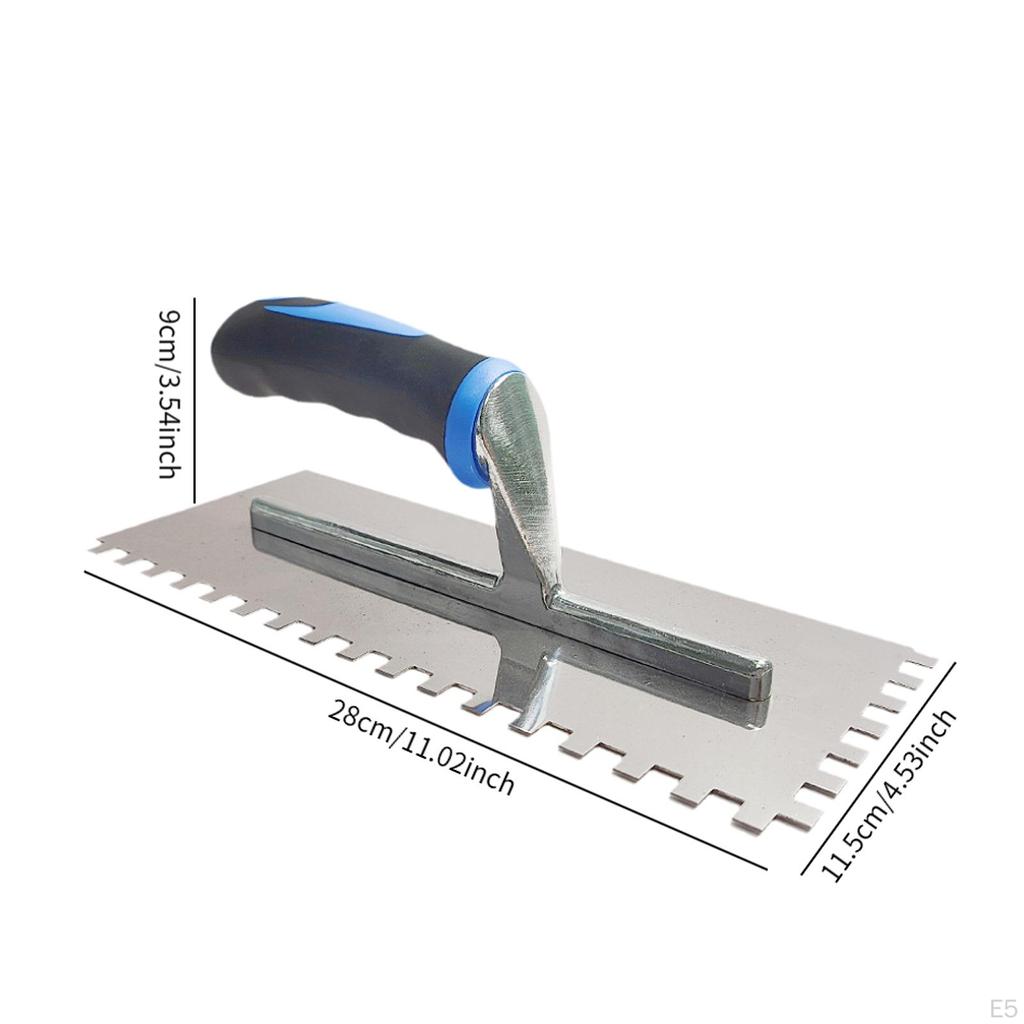 Gipsskrapa Avslutning Fyrkantig Tand Betong Handverktyg Kakelgolv