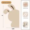 HANDUNYOU Cute Rabbit Felt Photo Display Wall Sticker