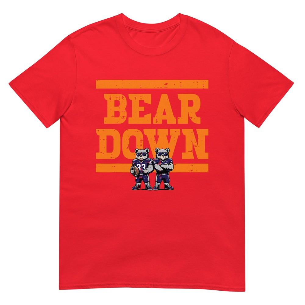 Bear Down Unisex Kids Boys Girls Youth Teen Unisex Tshirt S