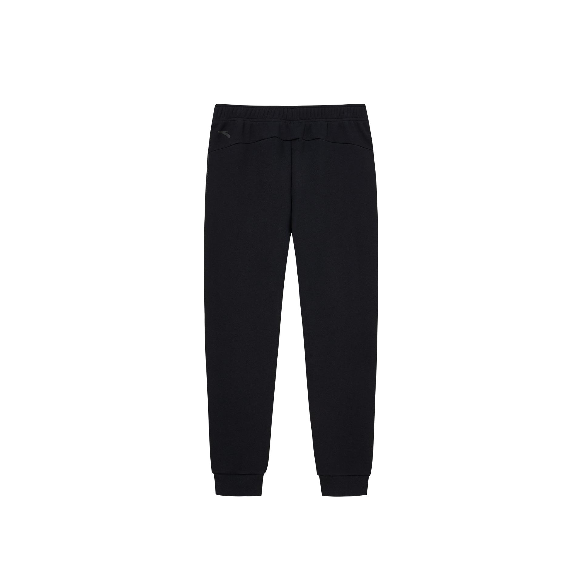 ANTA Sports Pants Men s Black Thickened 152547306N-1 XXL