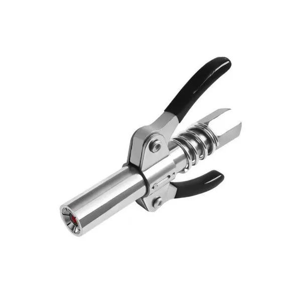 Double Handle Grease Tool Coupler Heavy Duty Quick Release Grease Gun Without/with 30cm Hose