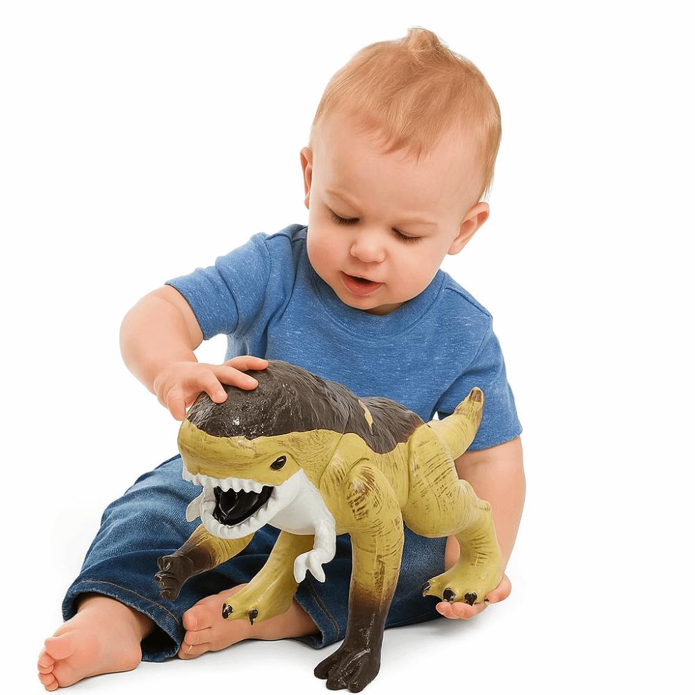 Statue Simulation Dinosaur Figures Resin Jurassic Dinosaur Miniatures Figurine Desktop Decorative