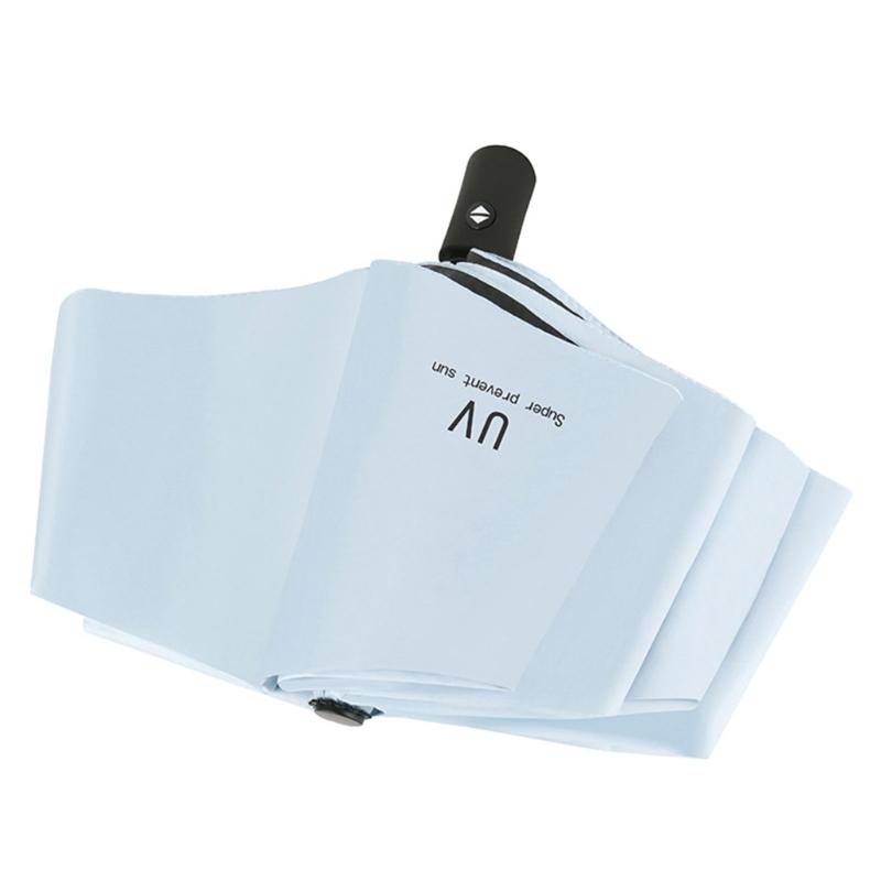 

Easy Carry UV Guard Umbrella Automatic Opening Rain Umbrella Canopy Strong Alloy Constructions for Everyday Use светло-синий