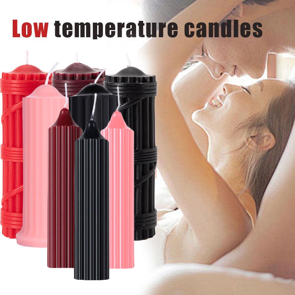 Low Temperature Body Massage Candle for Sensual Wax Play – Soothing & Stimulating Drip Candle for Couples