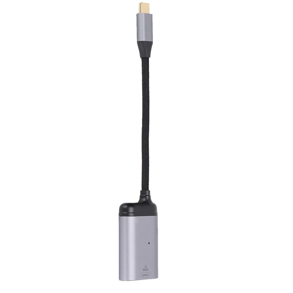 JORINDO JD0780 4K At 60Hz TypeC to HD Multimedia Interface Adapter 3 in 1 Short Cable Charging Adapter