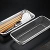 Stainless Steel Mesh Drain Basket Mesh Filtering Thickened Chopsticks Storage Basket Anti-rust Rectangle Vegetable Washing Basin