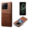 For Xiaomi Redmi K60 Ultra/13T/13T Pro Smartphone Cover Dual Card Slots PU Leather Coated PC Protective Case