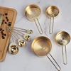 Stainless Steel Rose Gold Measuring Cup and Spoon Set