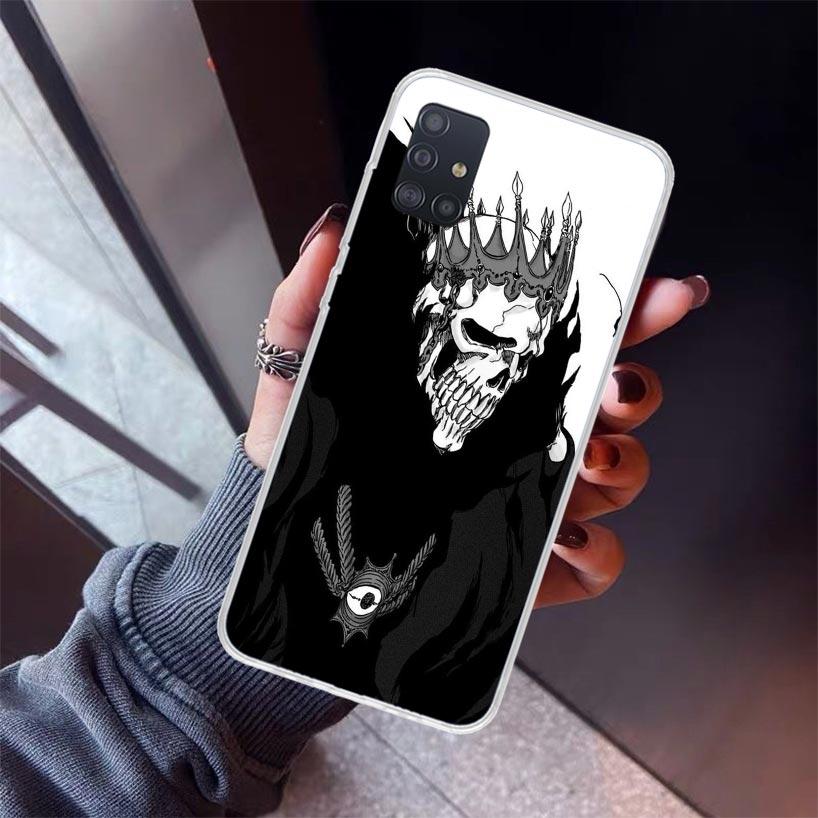 Bleach Aizen Sousuke Phone Case For Samsung Galaxy A52 A51 A50S A32 A22 A12 A02S A72 A71 A31 A70 A30S Note 20 Ultra 10 Plus S10