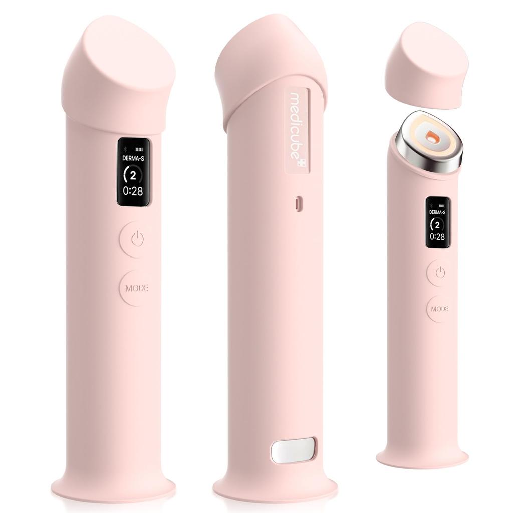 [Pre-release In 2025] New Medicube AGE-R Booster Pro Case [YXHH] AGE-R Booster Pro Case, Soft Silicone Storage Bag, Charges While Wearing,