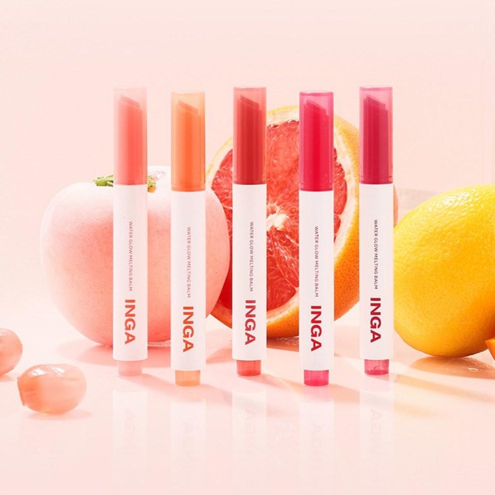 Inga Water Glow Melting Balm 1,8 g, 1 Stück, Litschisaft