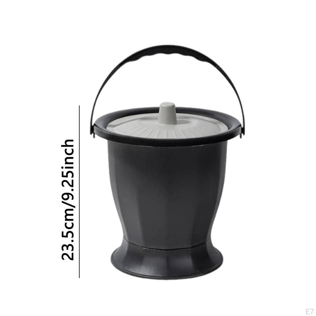 Bedroom Pot, Bucket with Cover, Urin