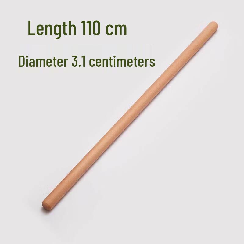 Extra Long Solid Wood Rolling Pin