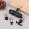 10 Peças Sistema de Resfriamento por Névoa para Exterior Irrigação de Jardim Aspersor de Latão Ajustável Micro Aspersores de Jardim