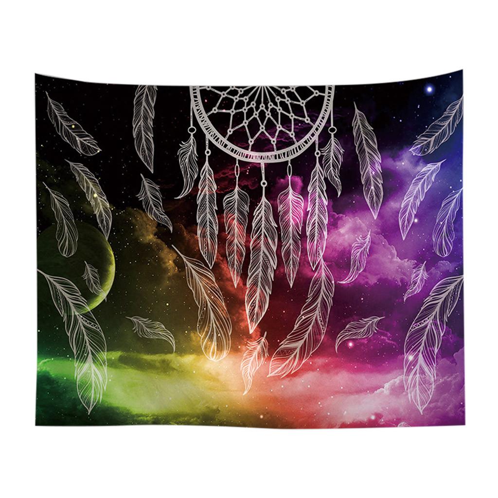 Colorful  Tapestry  Hippie Wall Hanging Bedspread Dorm Decor