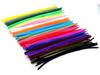 Velvet Chenille Stems: Mixed Color Macaron Twist Sticks
