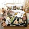 Natsume's Book of Friends Cartoon Poster Sheets Quilt Covers Bedding Dormitory Sheets Bedding Set Soft Warm Bedding Set369