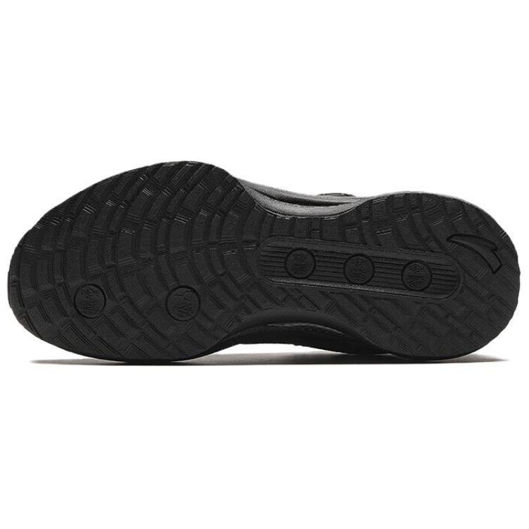 New Anta Anti Slip Wear Resistant Low Top Training Running Shoes Women's Black 122345508A-4