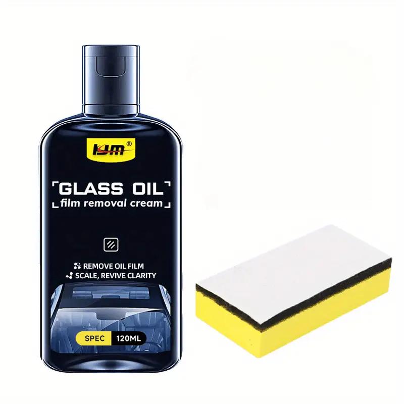 

Не оставляющий следов глянцевый очиститель лобового и зеркала заднего вида - набор для ухода за автомобилем с губкой и бутылкой, аксессуары для чистки автомобиля