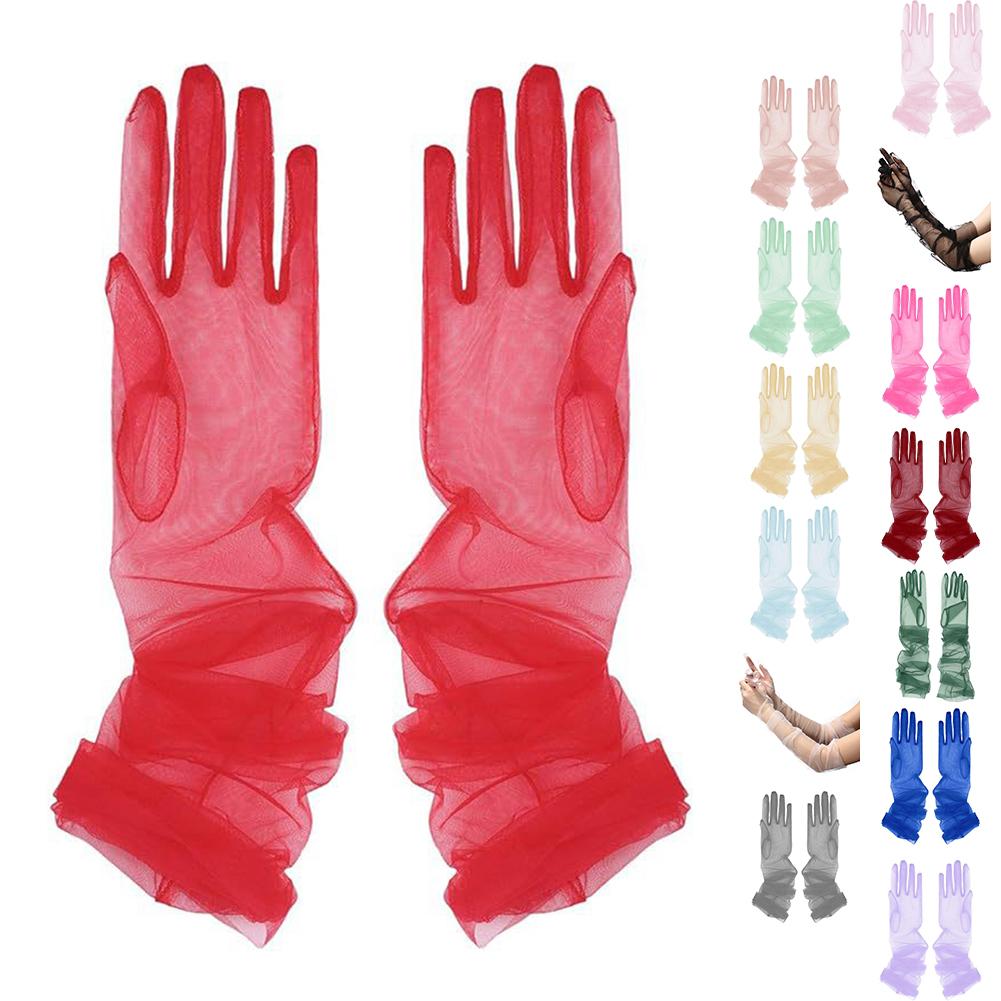 Bridal Gloves Long Evening Gloves Elegant Costume Accessory