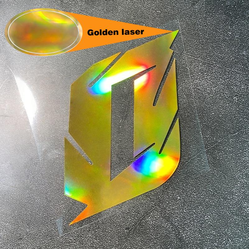 1PC 0to9 Gold Laser Number Motorcycle Stickers Waterproof for Motorbike Fairing Fender Fuel Tank Helmet Bicycle Vinyl Decals