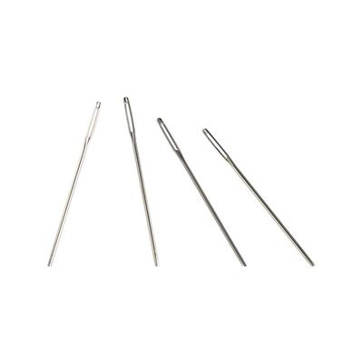 6cm Stainless Steel Darning Large Eye Sharp Cross Embroidery Tool Stitchery Needle Sewing Needles Sewing Accessory