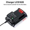 Lithium Battery Charger For Black&Decker 10.8V 14.4V 18V 20V Serise LBXR20 Electric Drill Screwdriver Battery Charging Tool