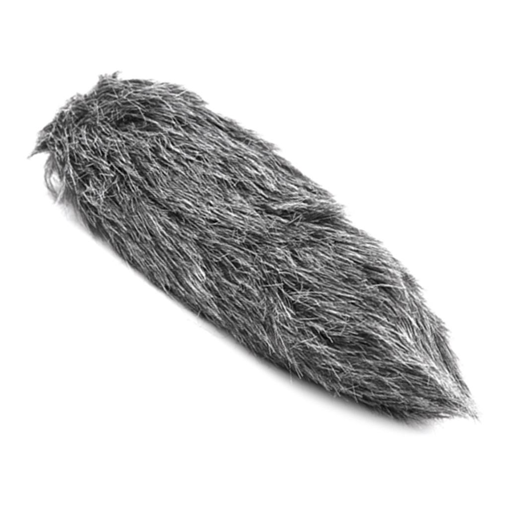 Microphone Windshield Furry for RODE VideoMic GO Outdoor Recorder Wind Cover Shield Furry