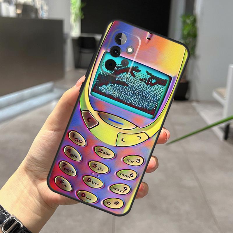 Retro Cellphone Case For Samsung Galaxy A22 A32 A52 A15 A16 A05 A26 A36 A56 A53 A33 A13 A34 A54 A14 A35 A55