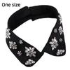 Rhinestone Beaded Detachable Collars Shirt Decoration Choker Collar Fashion False Shirt Collar