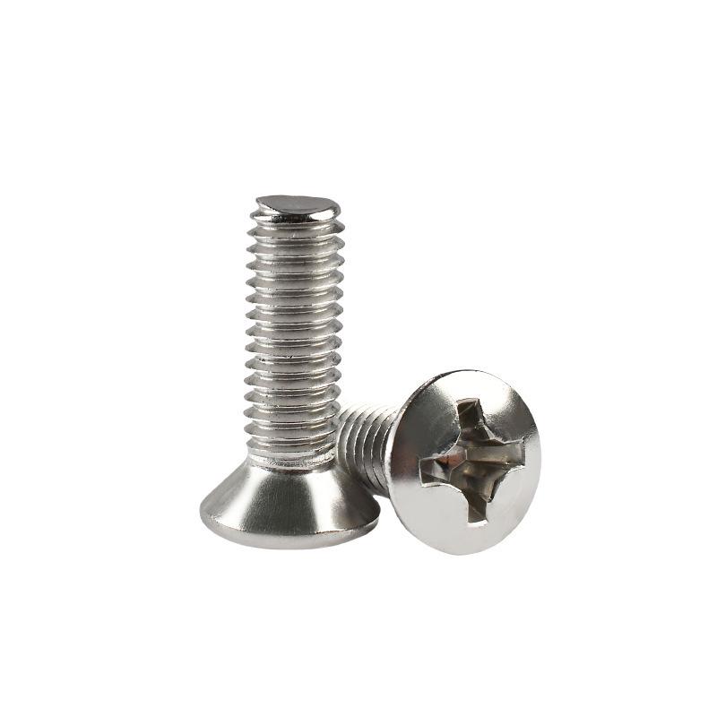 Yigu Stainless Steel Phillips Countersunk Screws M2-M6 Fasteners