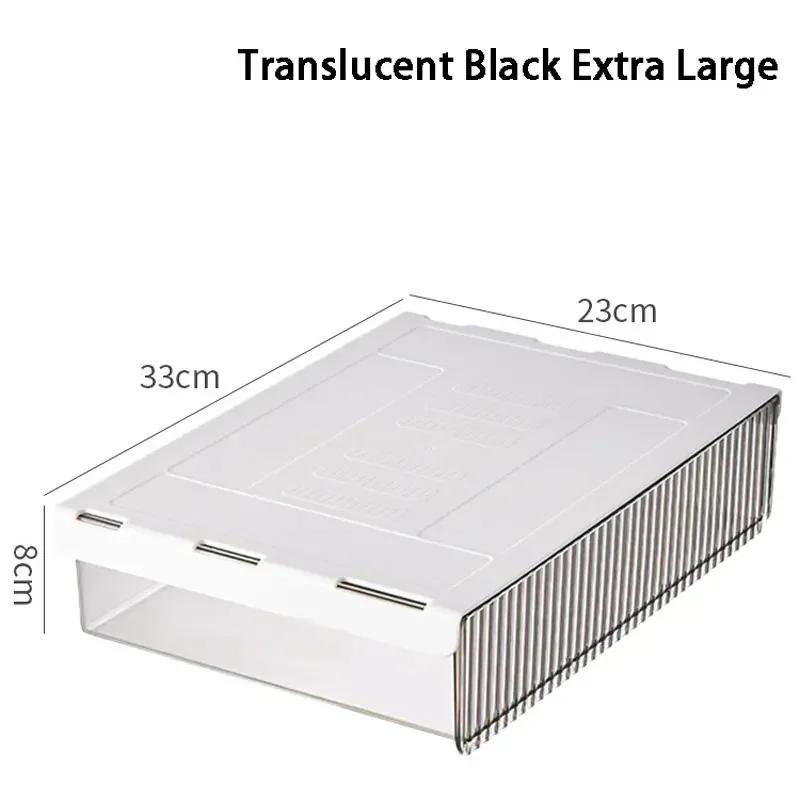 Under Drawer Desk Drawer Organizers Self Slide Out Desk Workspaces for Office Home Adhesive Hidden Desktop Organizer Accessories