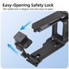Ergonomic Hand Grip Protective Cage For GO Ultra Camera Handle Cold Shoe Mount for Outdoor Activity Travel Shoot