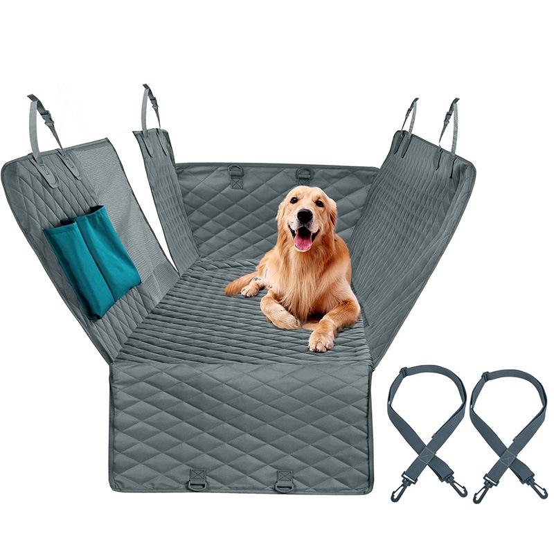 Exclusive Gray Mesh Waterproof Pet Car Seat Mat