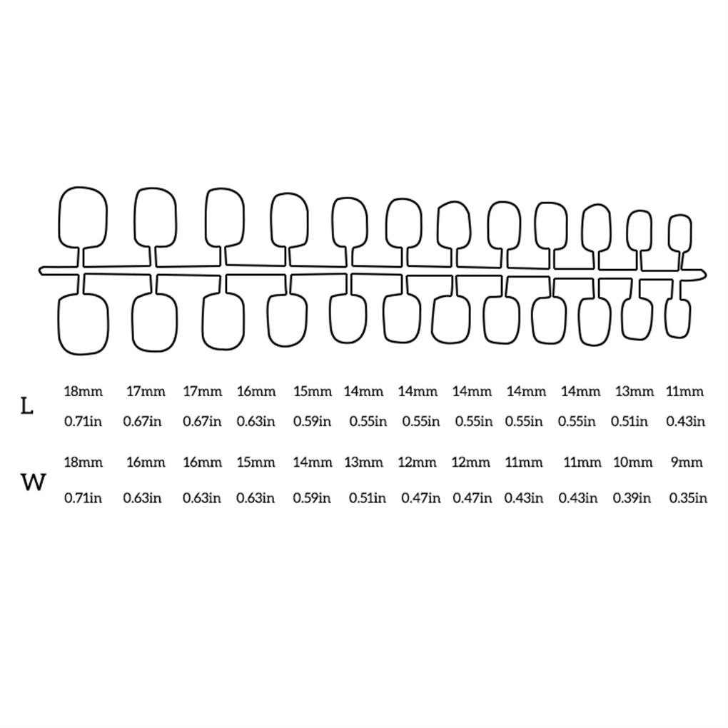 24 Pieces Solid Colorful Press On Nails DIY Durable French Elegant Colour-fast Personality Acrylic Nail for Manicure Salons