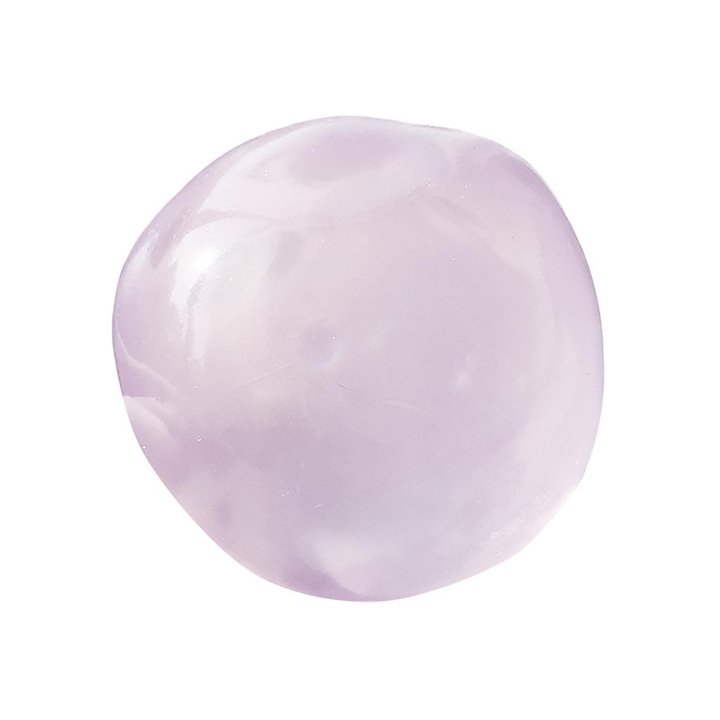 Transparent Stress Relief Ball 6cm Soft Decompression Toy for Hand Exercise and Relaxation Suitable for Home Office School Use