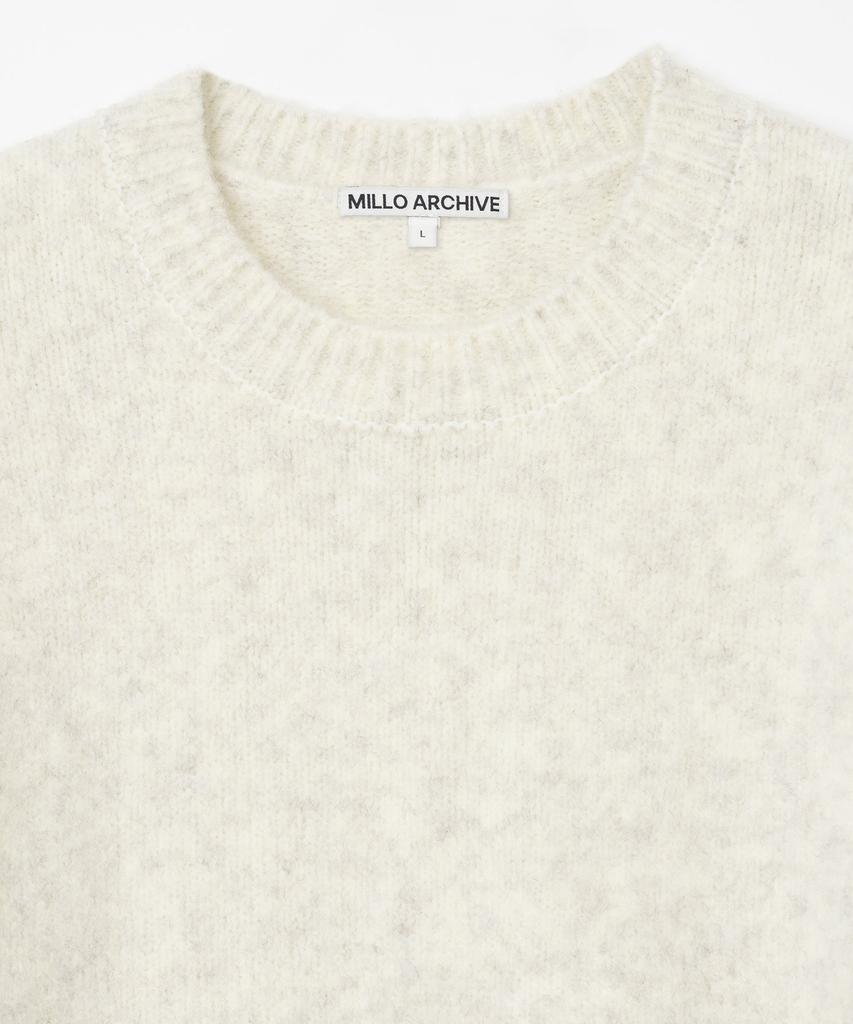 MILLO ARCHIVE Crop Silhouette Knit [Ivory]