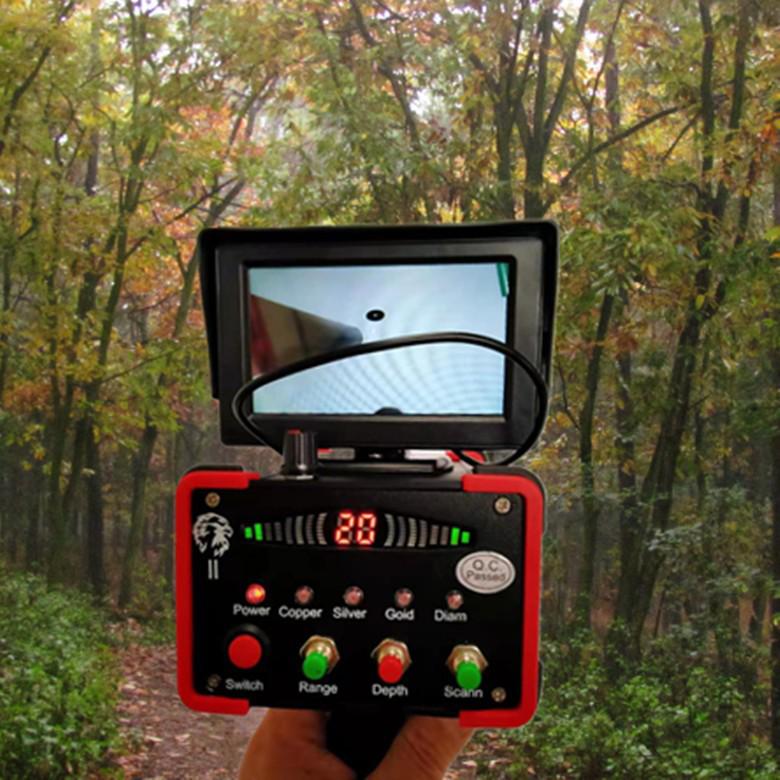 Black Eagle 3D Underground Metal Detector for Gold, Silver, and Copper - Outdoor Treasure Hunting