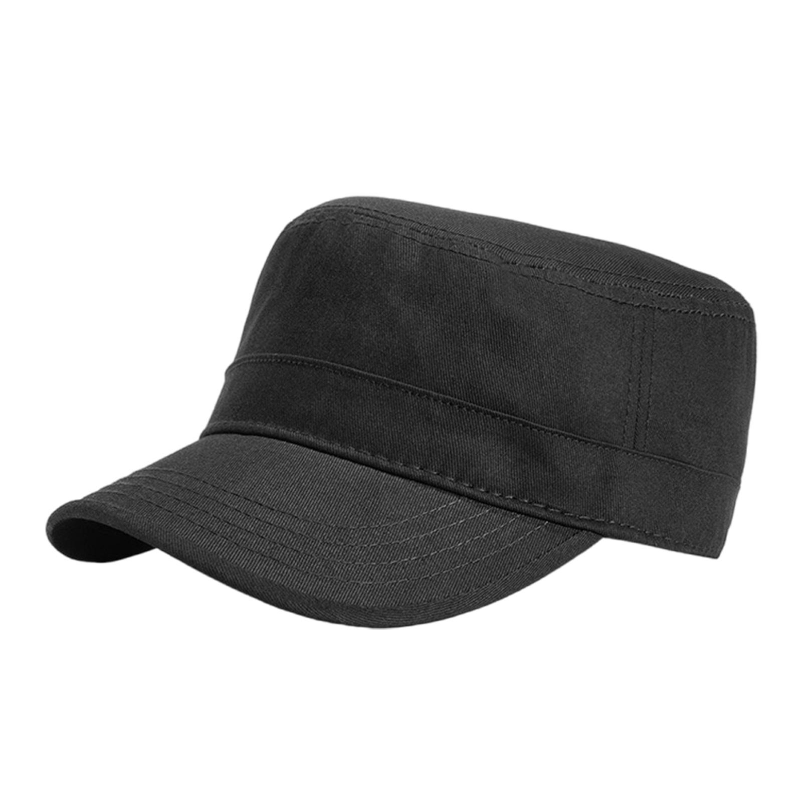 

Oversized Militaries Hat Adjustable Sweatproof Hat Quick Drying Hat Breathable for Outdoor and Casual Wear чорний