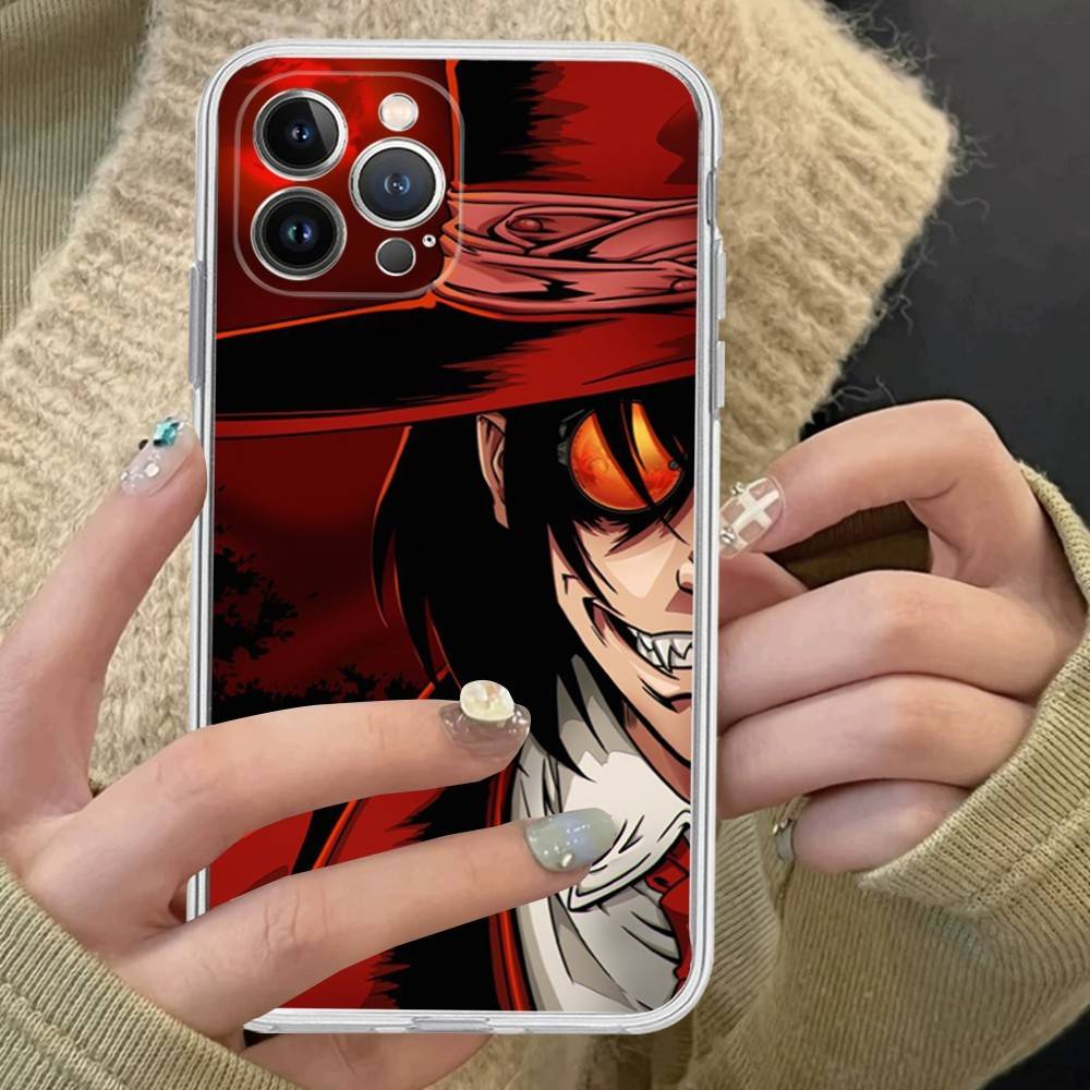 

Чехол для телефона Hellsing в стиле аниме ужасов для iPhone 17 16 14 11 12 13 15 Pro Max 14 Plus 17 Air iPhone 17 Pro