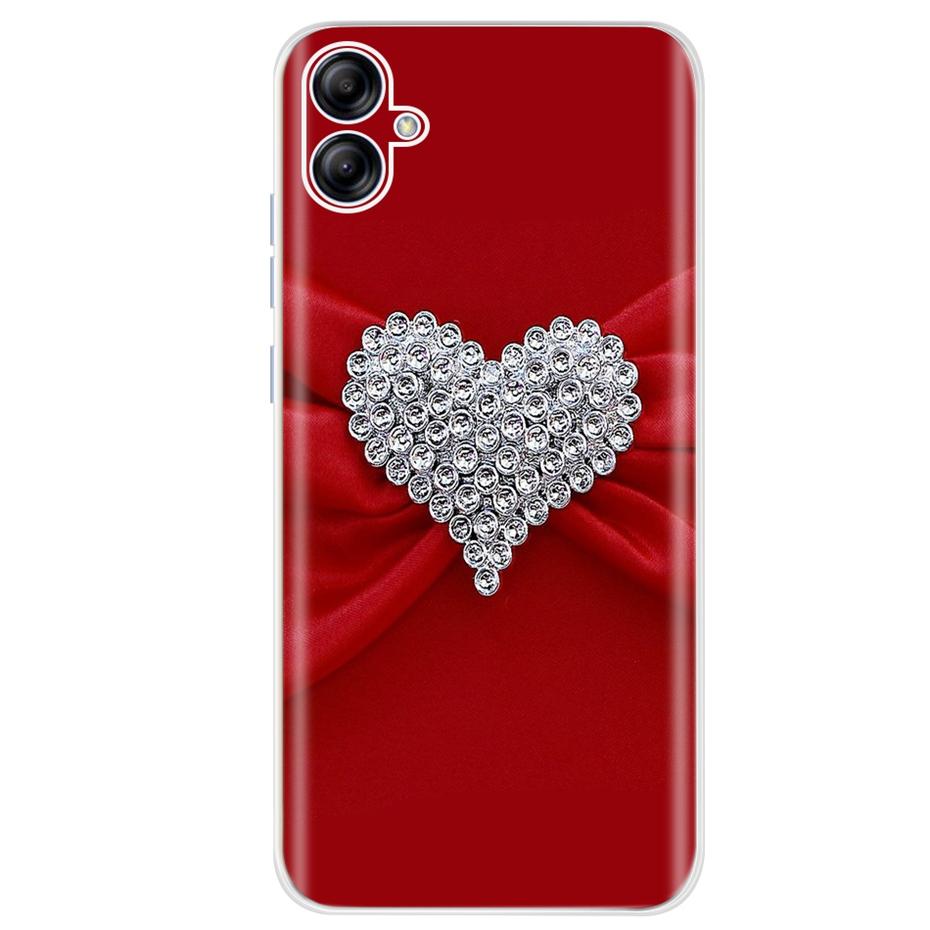 For Samsung Galaxy A04e A04 A04S 2022 Cute Printing Phone Case For SamsungA04 A 04 04e SM-A042F A045F Soft Silicone TPU Cases