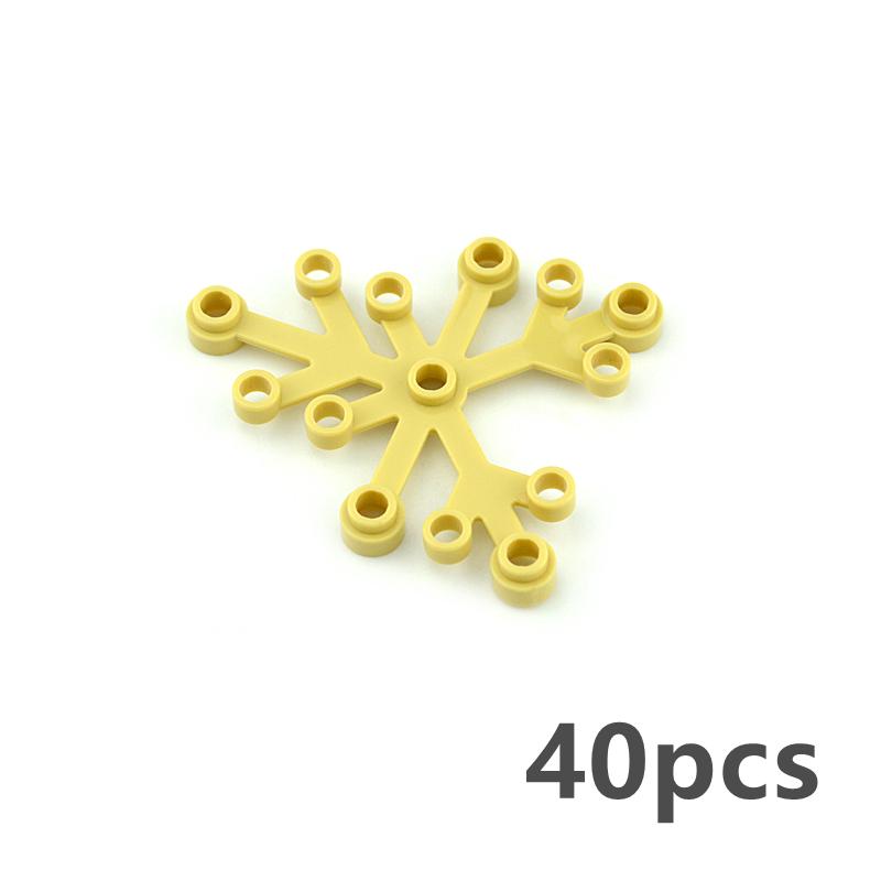 Piante Foglie Mattoncini Casa Giardino Fogliame Accessori Costruzione Fai-da-te Assembla Mattoni 2417 2423 Compatibile con