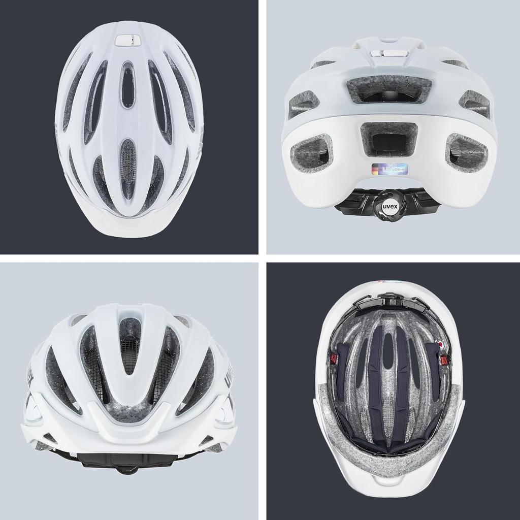 uvex Bicycle CE Made in True CC cm (Uvex) Women's Helmet, Commuting/School Use, Certified, Germany, / 55-58